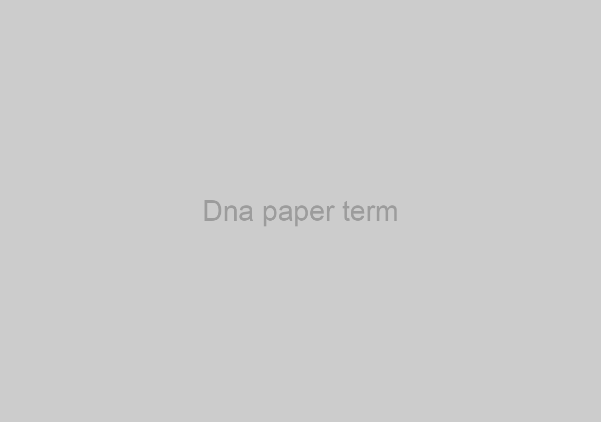 Dna paper term